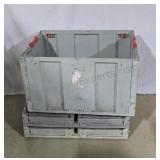 Folding cargo boxes. 18×31½×23½. 3ct.