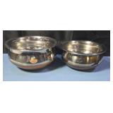 Stainless steel copper bottom serving handi. 8