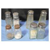 Salt and pepper shaker sets.