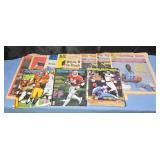 Vintage sports magazines.