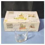 Durobor Ellipse dessert/appetizer glasses. In