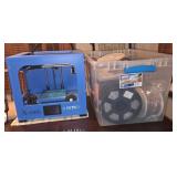 X-one 3D printer Q-ditech with spools of