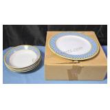 Sakura "Garden Vignette" dishes. 4 plates and 4