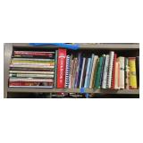 Shelf lot of cookbooks. Buyer takes what they