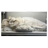 Lace Duvey quilt cover & Lace bassinet sheets &