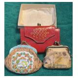 Vintage Wallet & Chain Purses