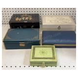 Group of Jewelry Boxes