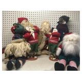 Vintage Santa Lot