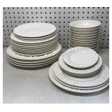 Wedgwood Queensware Embossed Plates & Bowls