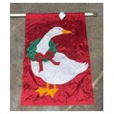 Christmas Duck Flag 25x39