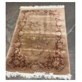 Brown & Red Rug 36x59