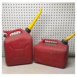 Empty 2.5 Gallon Gas Cans