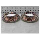 Royal Crown Derby Cups & Saucers