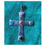 Large Sterling Cross