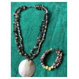 Beaded Necklace & Bracelet