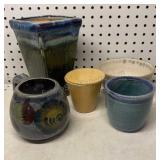 Art Pottery Vase Bowls & More
