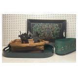 Trays, Basket & candle Holder