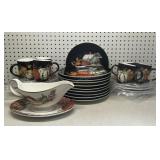 Williams Sonoma 10 dinner, 10 Salad & 6 Mugs