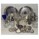 Plated & Glass Table Wares