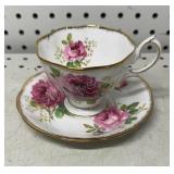 Royal Albert American Beauty Cup & Saucer