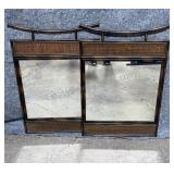 Matching Metal Framed Wall Mirrors 24x36