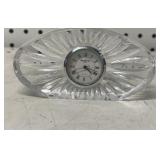 Waterford Crystal Desk Clock