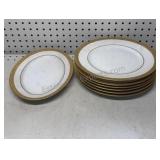 6 Dinner Plates & Oval Platter Royal Barvarian