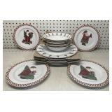Magic of Santa ï¿½Sakuraï¿½ Dinner Set