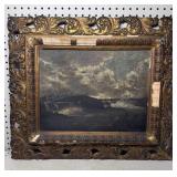 Antique waterfall Painting on Canvas 22x26