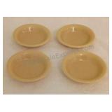 Fiesta Ware Small Yellow Bowls - Set of 4