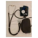 Stethoscope and Blood Pressure Cuff