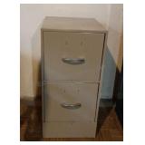 2 Drawer Metal Filing Cabinet