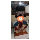Light Up Hand Painted Snowman