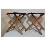 Pair of Folding Seats 16x12