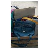 Box of Purses, Totes, Reusable Bags