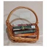 Basket of Assorted Books