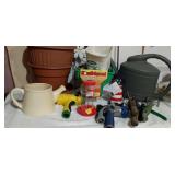 Assorted Yard Decor and Supplies