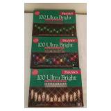 3 Sets of 100 Christmas Lights