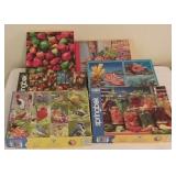 6 Assorted 500 Piece Puzzles