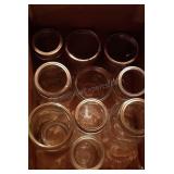Box of Assorted Mason Jars