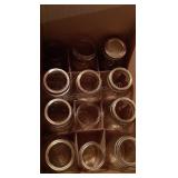Box of Assorted Mason Jars