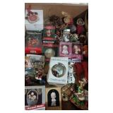 Box of Assorted Christmas Ornaments