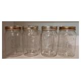 8 Kerr/Golden Harvest Mason Jars