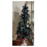 Pre-Decorated Christmas Tree 62"