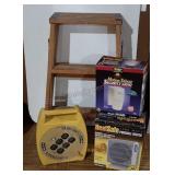 Household Step Ladder, Portable Heater, & More