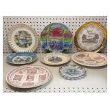 Collection of Florida Souvenir Plates