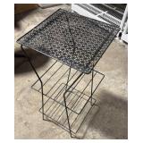 MCM Metal Plant Stand 12x12x26 inches tall