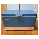 Vintage Metal Coleman Cooler
