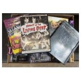 Group of Novels, Ghost Books & DVDs