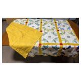 Vintage Quilt 64x80 (Some Stains)